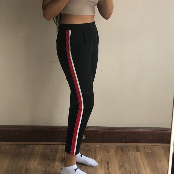 Zara Trousers with Piped Side Stripes - Picture 2 of 2